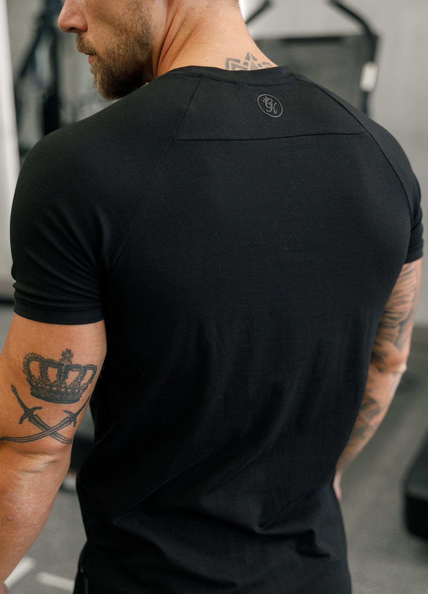 Gym King Pro Tee - Black/Black
