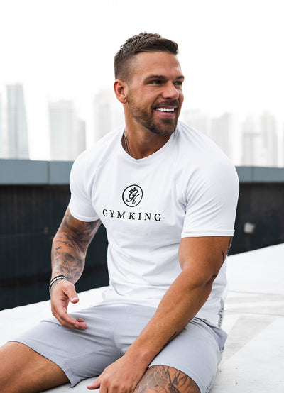 Gym King Pro Tee - White