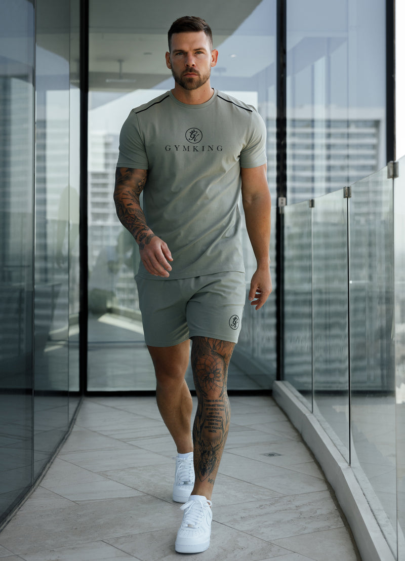 Gym King Pro Logo Tee v2 - Khaki