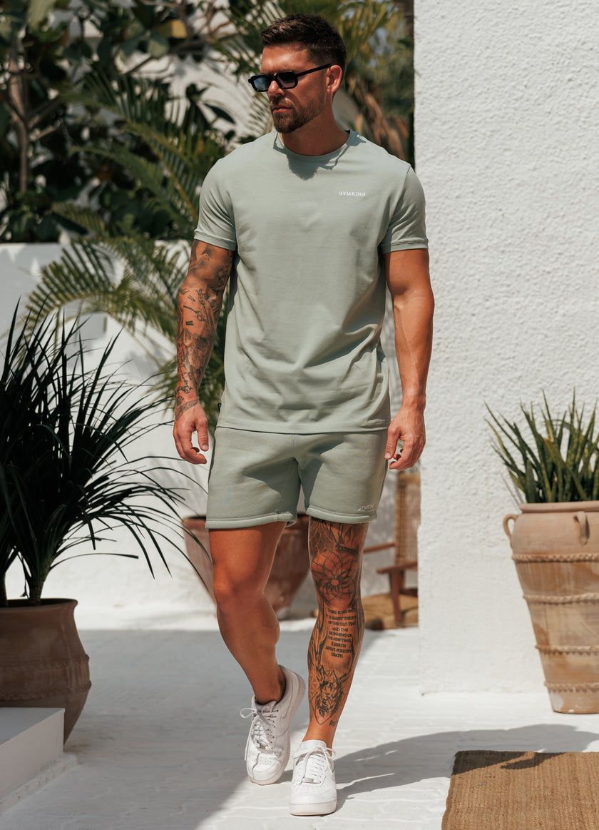 Gym King Fundamental Linear Short - Urban Sage