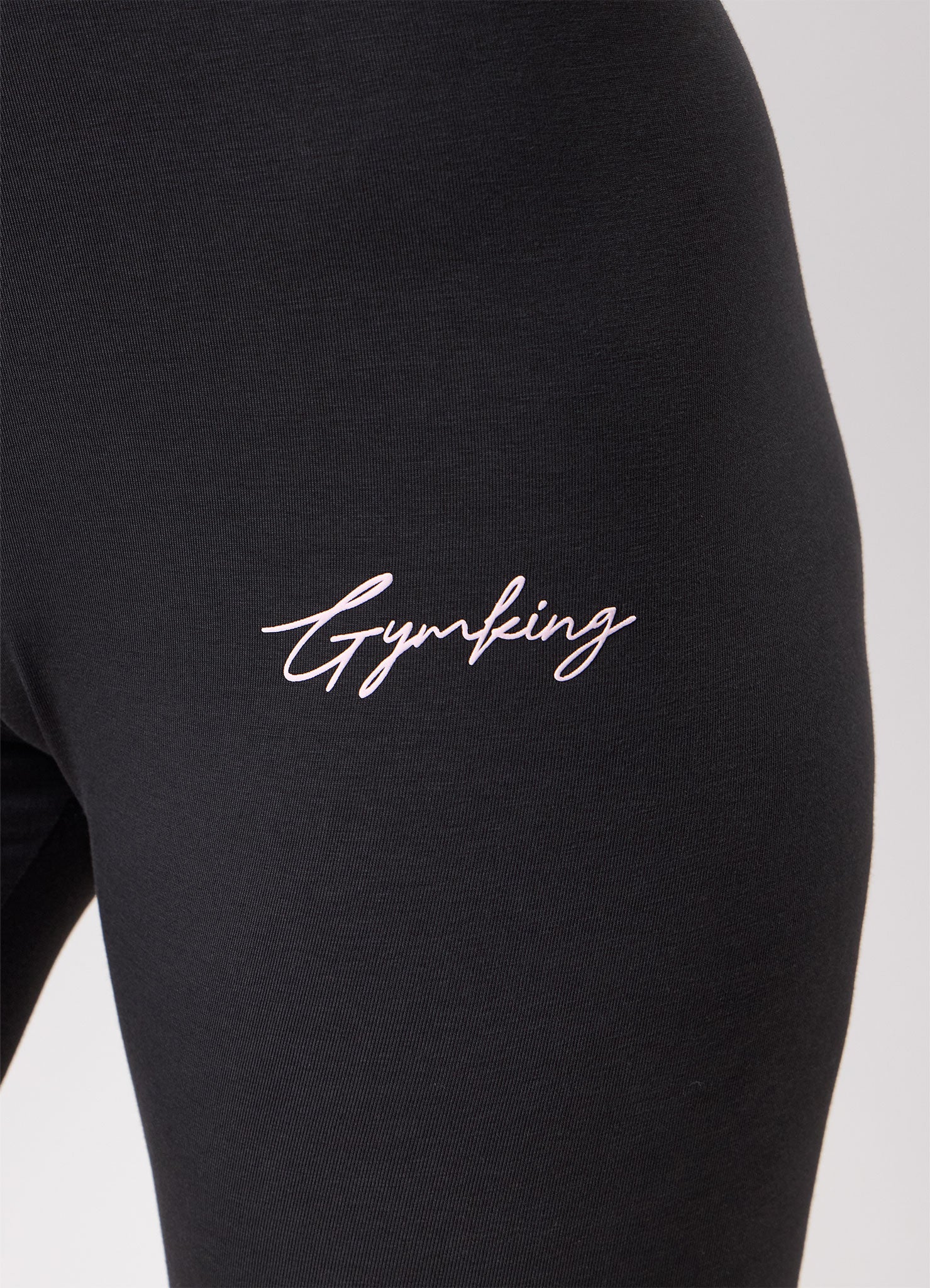 Gym King Script Mindset Jersey Legging - Dark Pewter