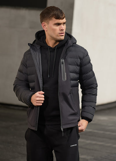 Gym King Summit Hybrid Jacket - Black