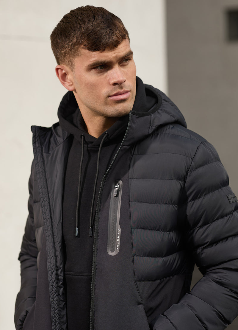 Gym King Summit Hybrid Jacket - Black