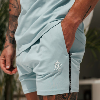 Gym King Taped Jersey Short - Dusky Mint