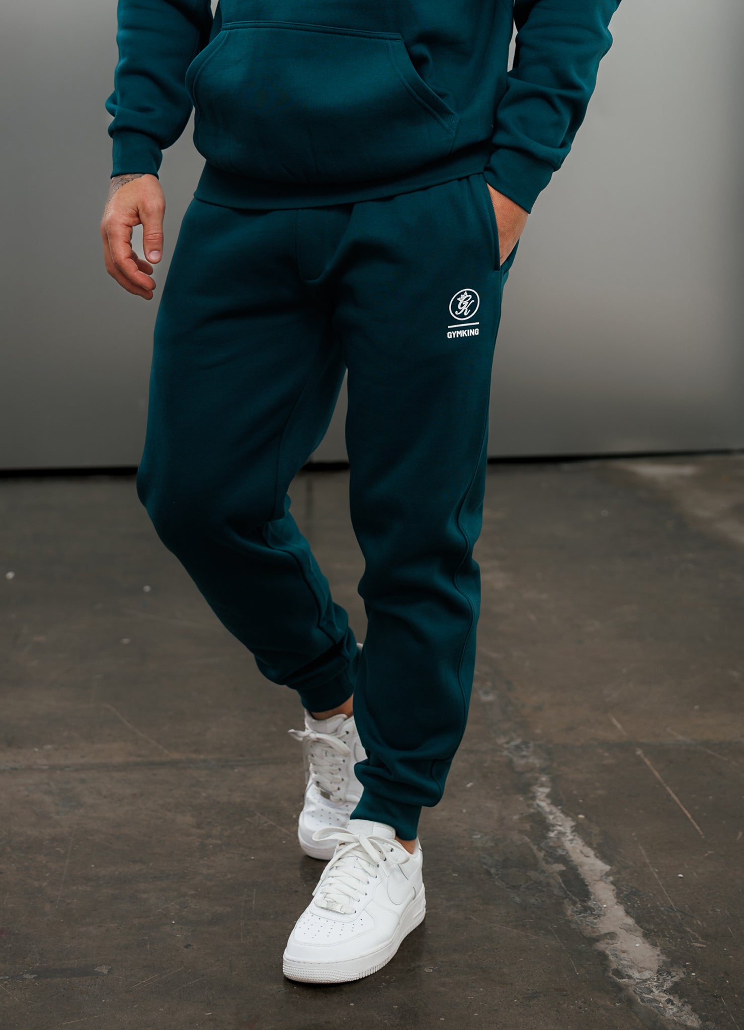 Gym King Aventus Fleece Jogger - Teal