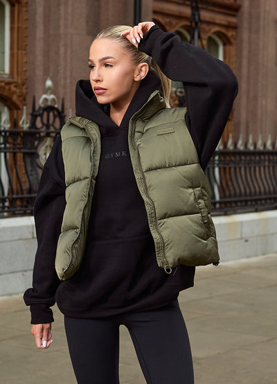 Gym King Ultra Gilet - Irridescent Khaki