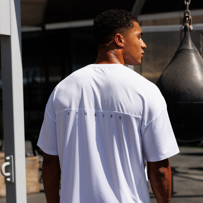 Gym King Purpose Tee - White