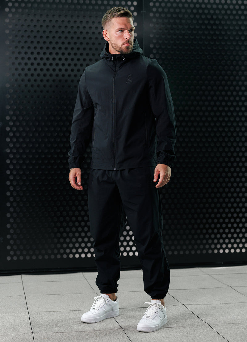 Gym King Aventus Woven Tracksuit Bottom - Black