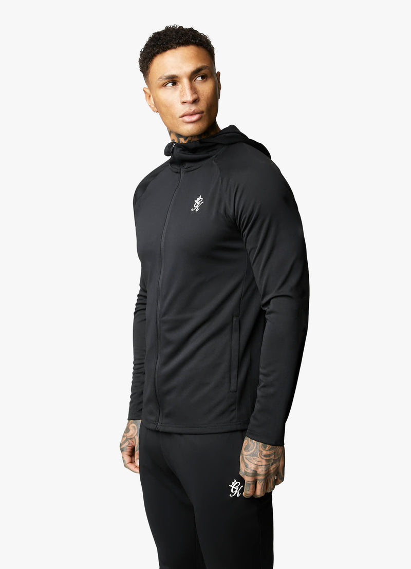 Gym King 365 Lightweight Poly Training Tracksuit - Black