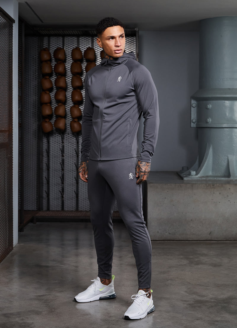 Gym King 365 Lightweight Poly Training Tracksuit - Graphite