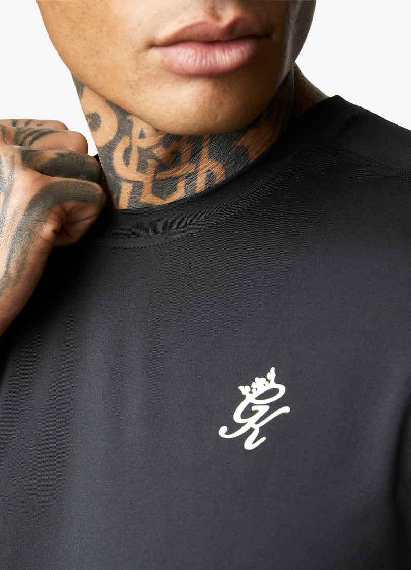 Gym King 365 Poly Tee - Black