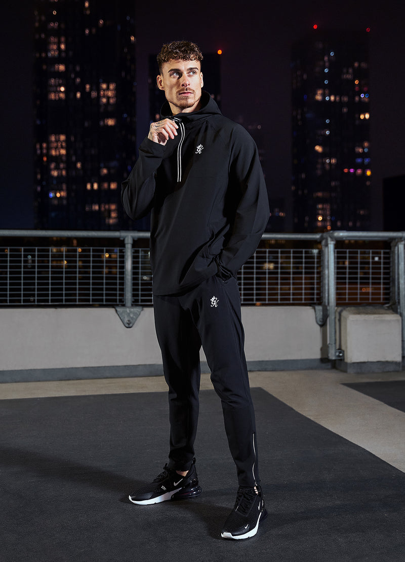 Gym King Deflect Overhead Tracksuit - Black