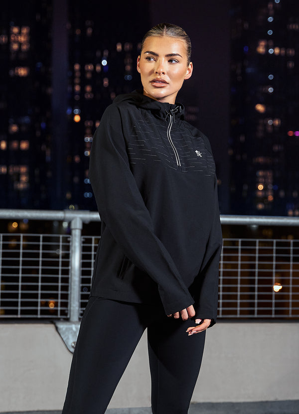 Gym King Deflect Overhead Jacket - Black