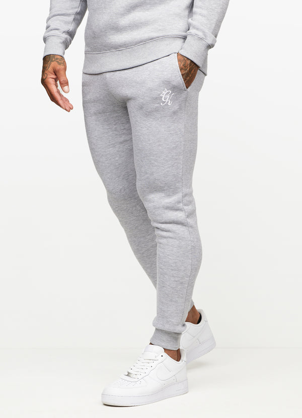 Gym King Fleece Jogger - Grey Marl