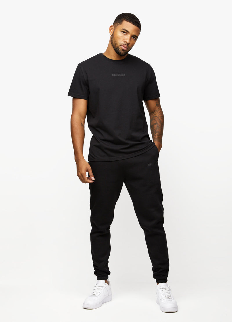 Gym King Box Logo Tee - Black