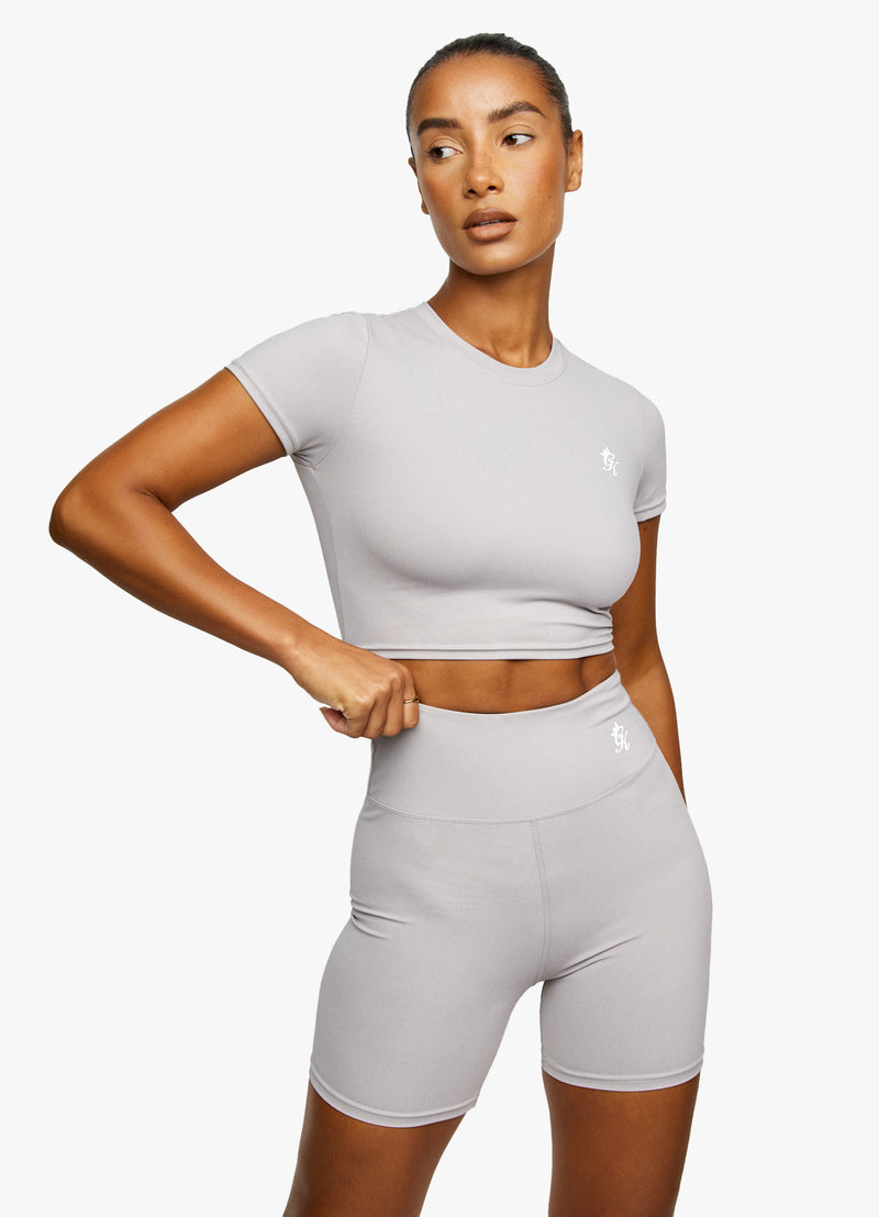 Gym King 365 Cap Sleeve Tee - Shadow Grey