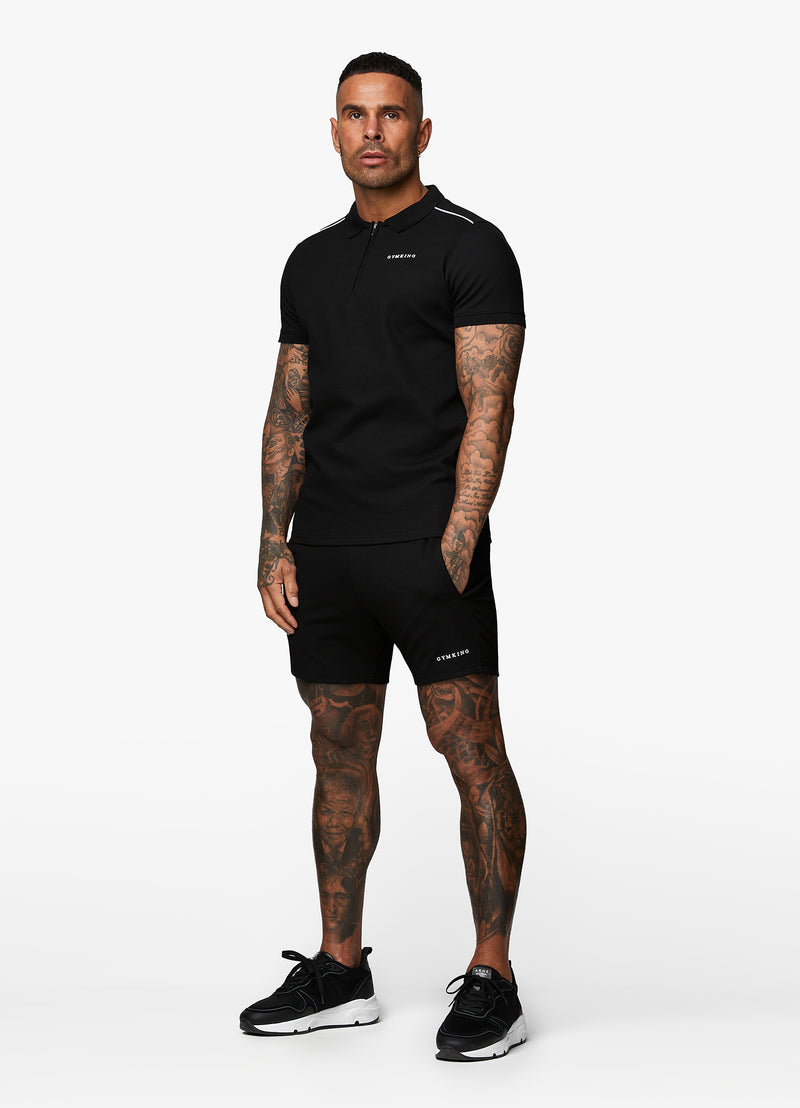 Gym King Signature Knit Short - Black