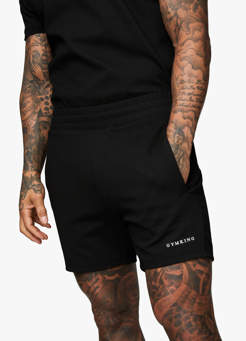 Gym King Signature Knit Short - Black