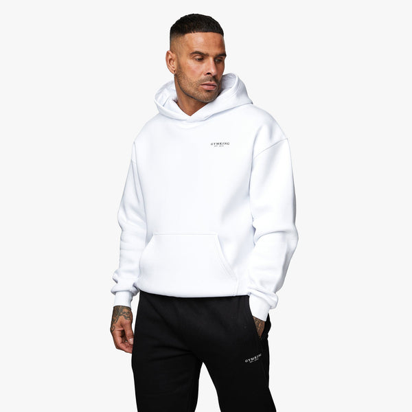 Gym King Established Hood - White