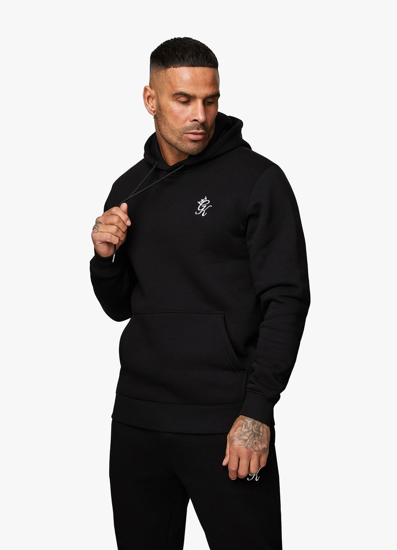 Gym King Fundamental Hood Tracksuit - Black