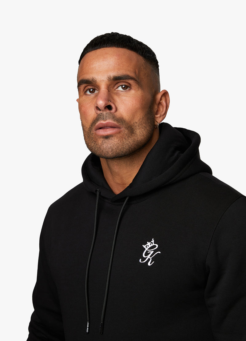 Gym King Fundamental Hood Tracksuit - Black