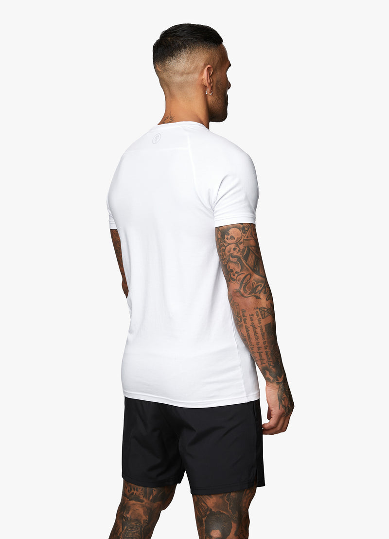 Gym King Pro Jersey Tee - White