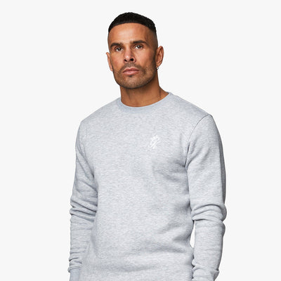 Gym King Fundamental Crew - Grey Marl