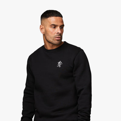 Gym King Fundamental Crew - Black