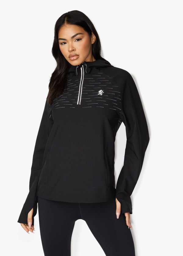 Gym King Deflect Overhead Jacket - Black