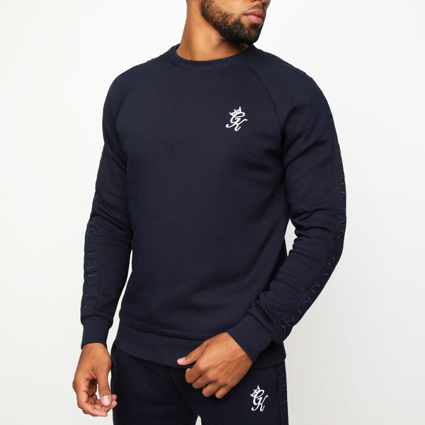 Gym King Elevate Crew - Navy
