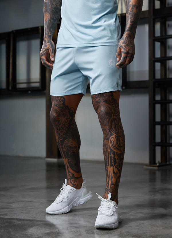 Gym King Energy Short - 6'' - Aqua Sky