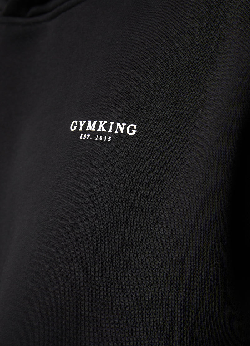 Gym King Established Hood - Black