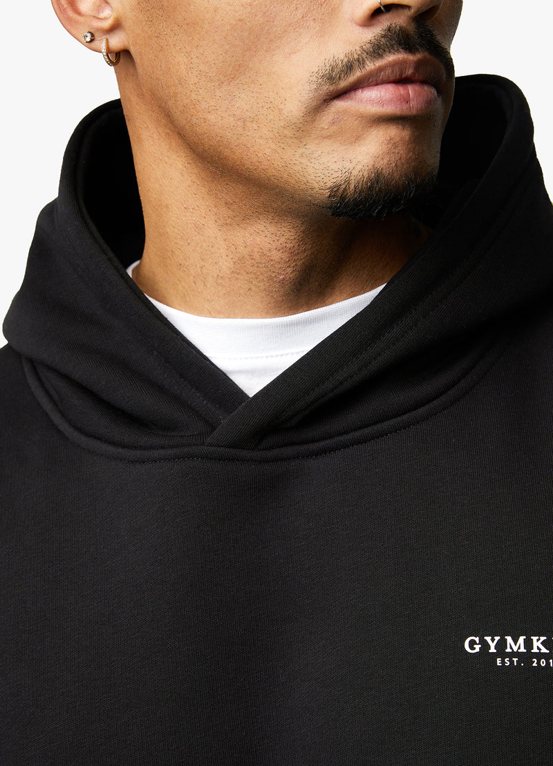 Gym King Established Hood - Black