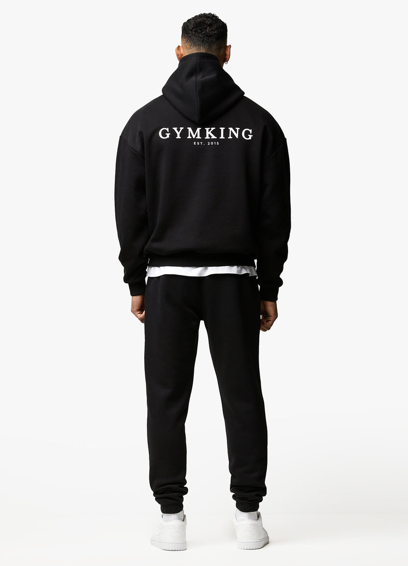 Gym King Established Hood - Black