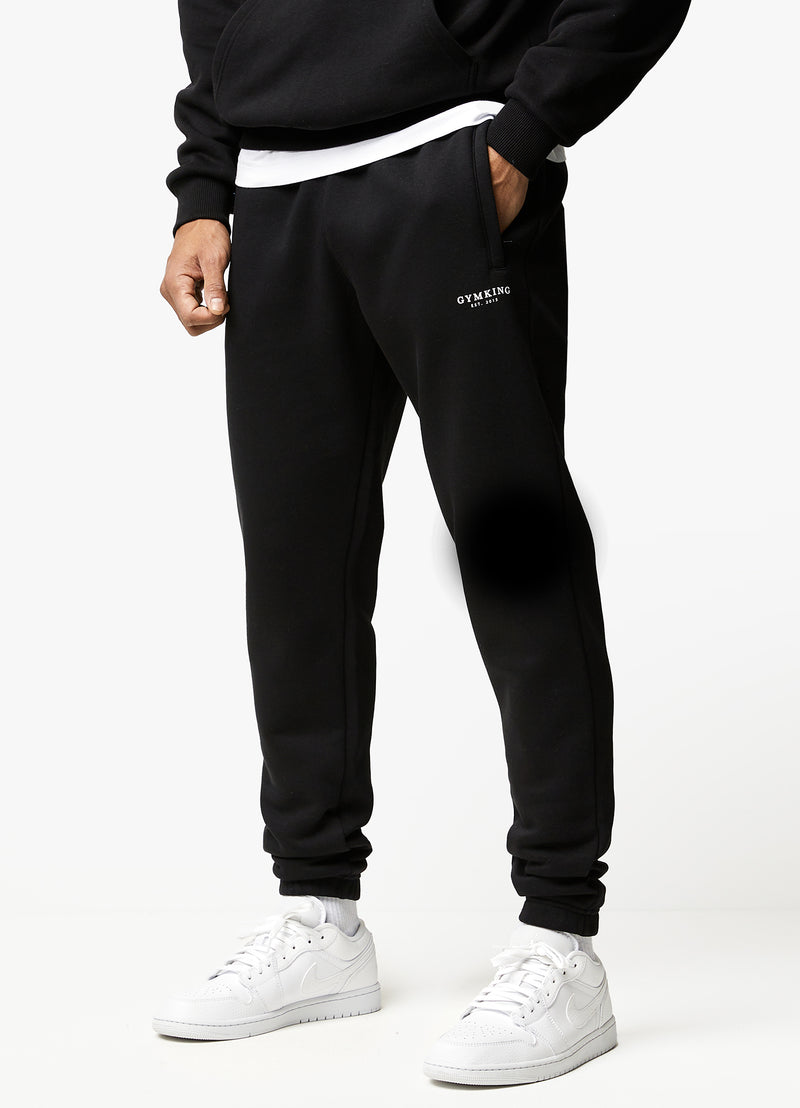 Gym King Established Jogger - Black