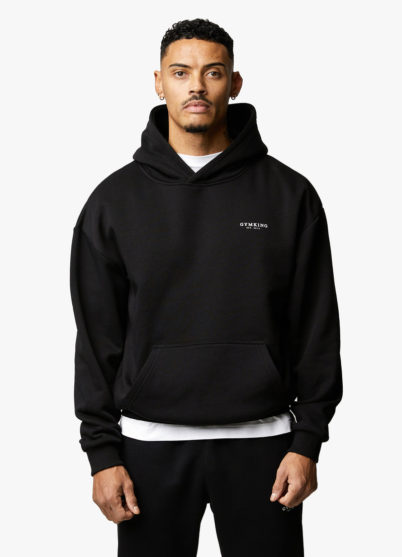 Gym King Established Hood - Black