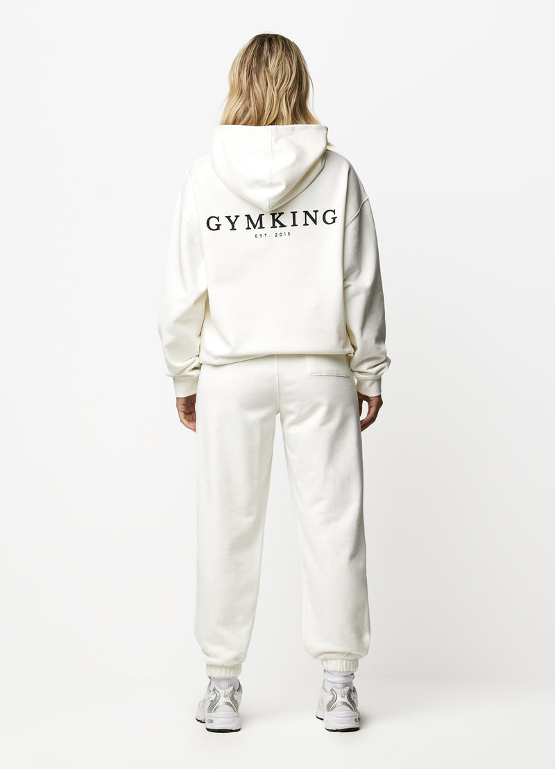 Gym King Established Relaxed Tracksuit - Cream