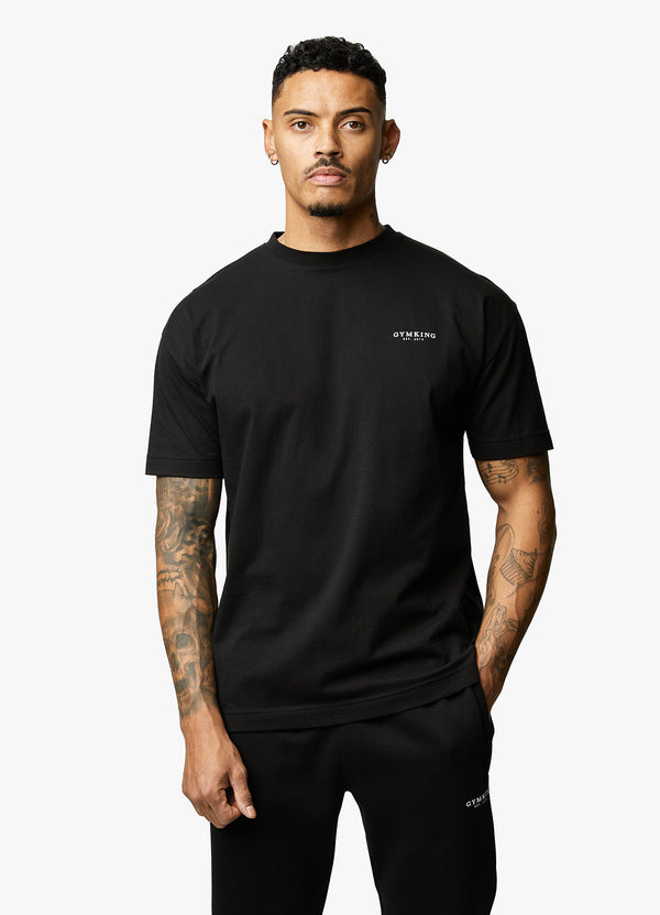 Gym King Established Tee - Black