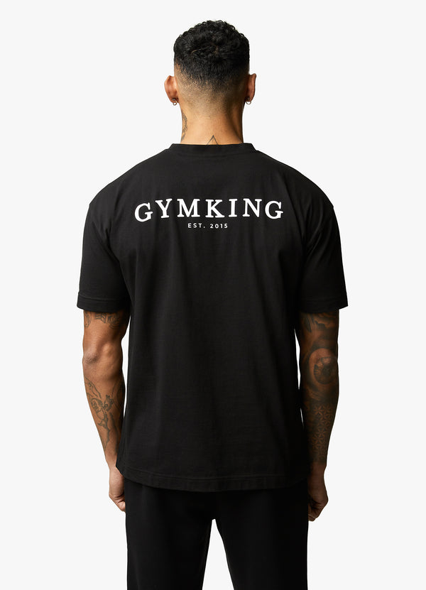 Gym King Established Tee - Black