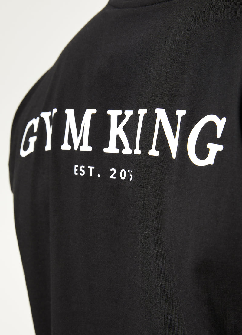 Gym King Established Tee - Black