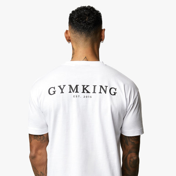 Gym King Established Tee - White