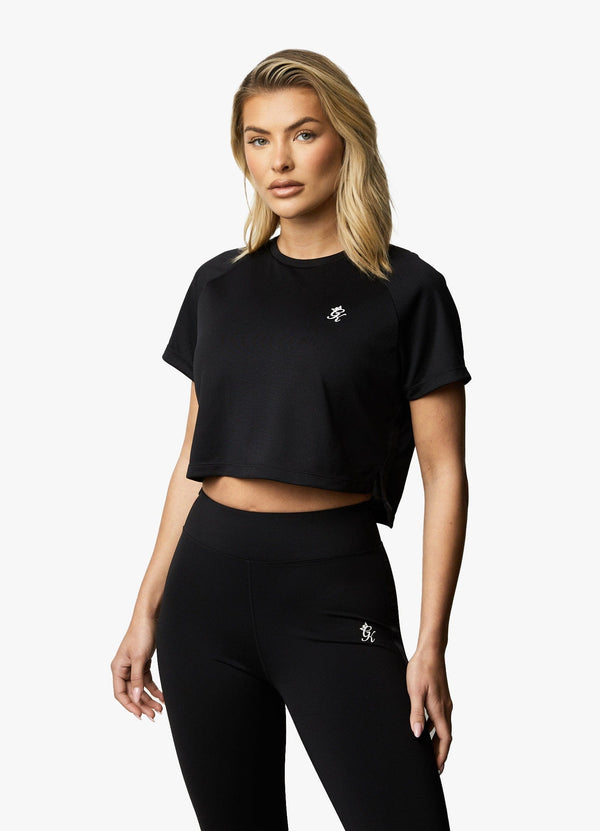 Gym King Flare Ss Tee - Black