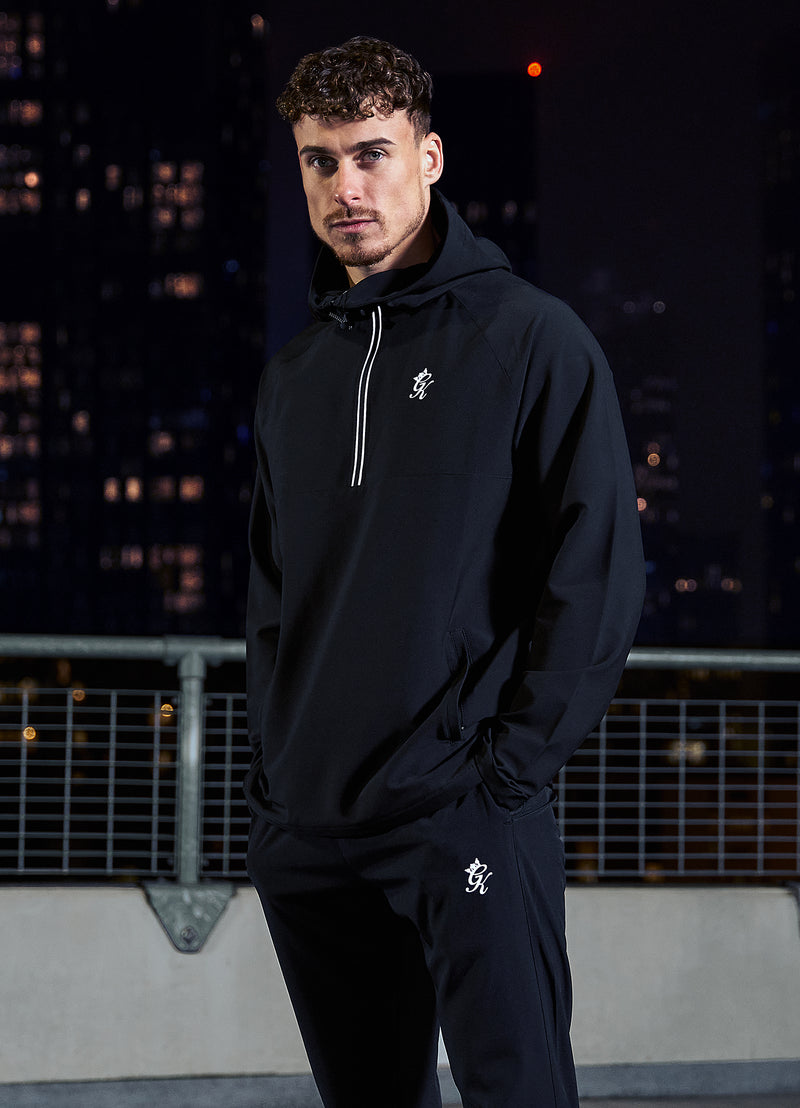Gym King Deflect Overhead Tracksuit - Black