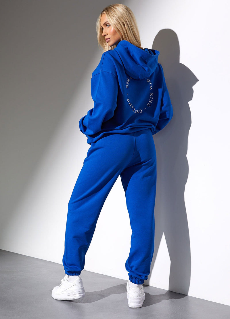 Gym King Recharge Hood Tracksuit - Royal Blue