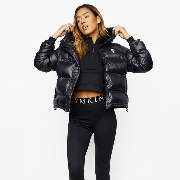 Gym King Impact Heat Sealed Puffer - Black