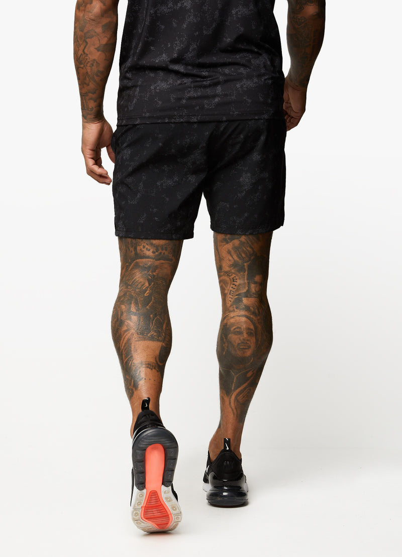 Gym King Inception Short - Black