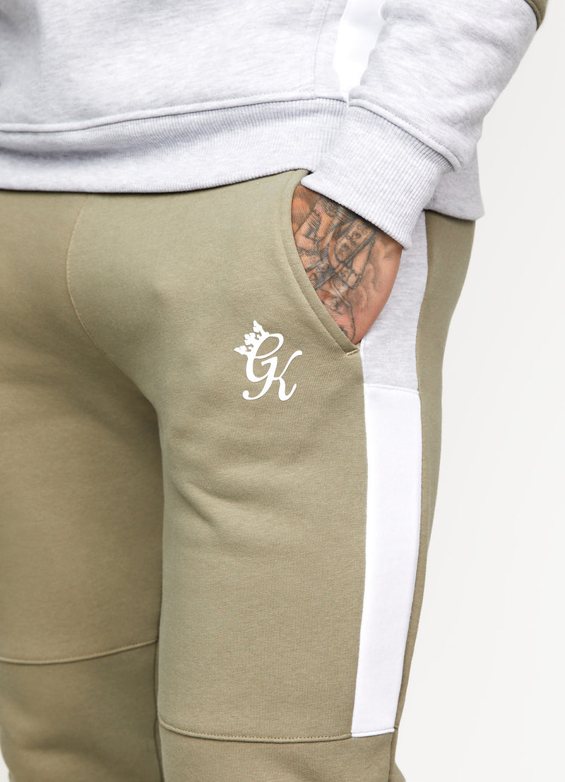 Gym King Minefield Jogger Pale Olive/Snow Marl