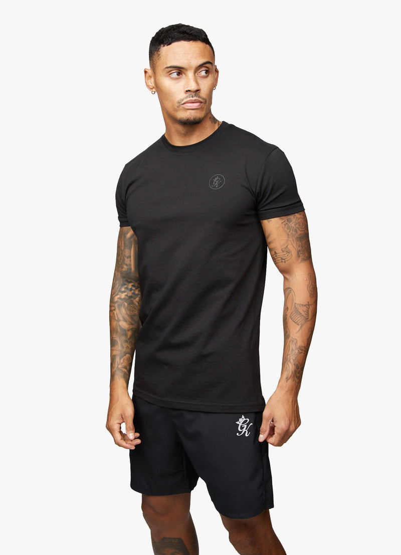 Gym King Nothing Beats Belief Tee - Black