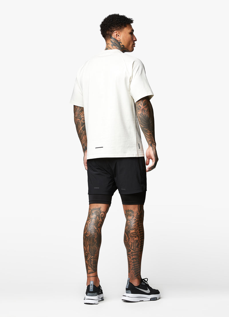 Gym King Rebellion Tee - Antique White