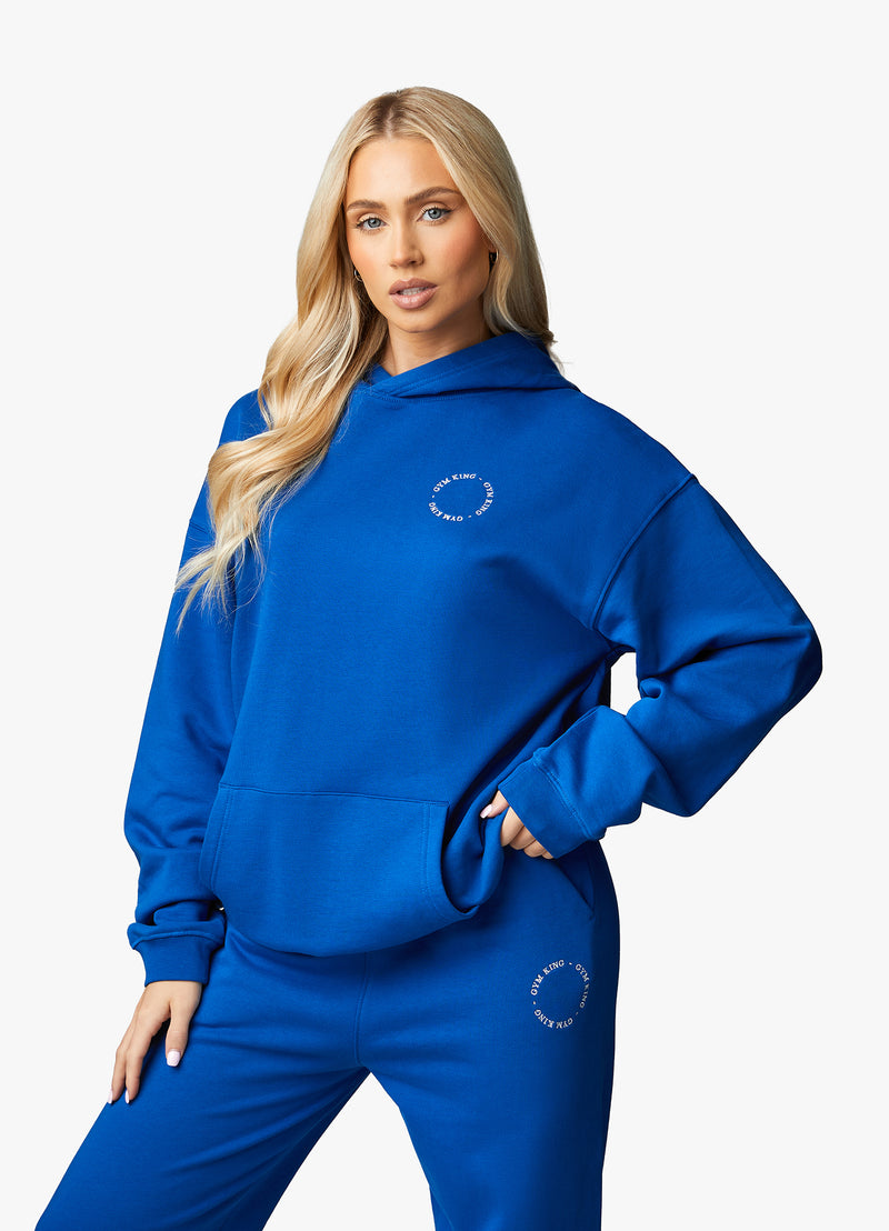 Gym King Recharge Hood Tracksuit - Royal Blue